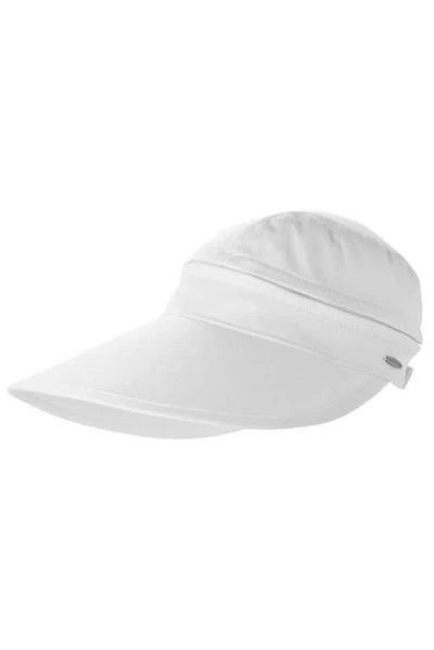 Coolibar Zip-off Visor In White