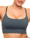 Coolibrium The Contour Bralette Bra In Dark Grey