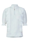 COOLRATED CR21 TOP RUFFLES WHITE