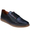 Cools 21 Women's Oscar Hidden Lace Perforated Leather Sneakers In Black