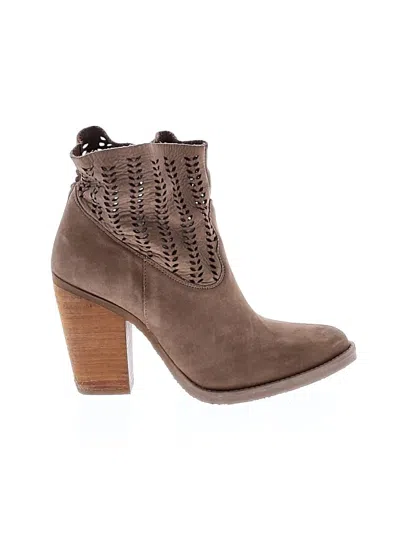 Pre-owned Coolway Ankle Boots In Brown