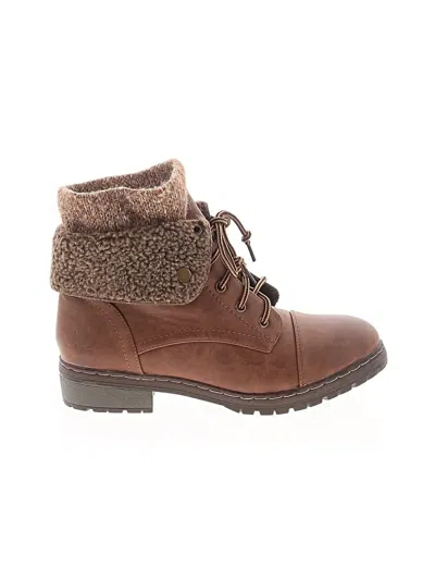 Pre-owned Coolway Ankle Boots In Brown