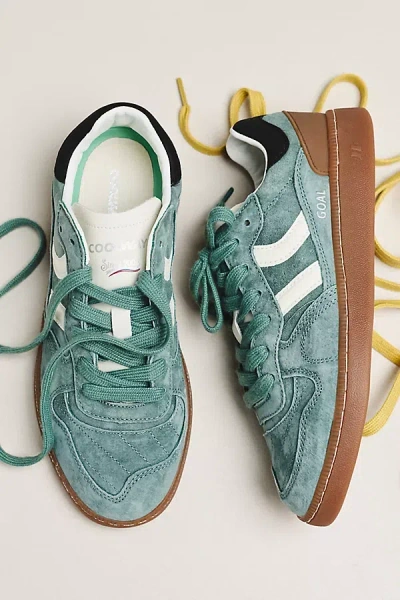Coolway Goal Sneakers In Green