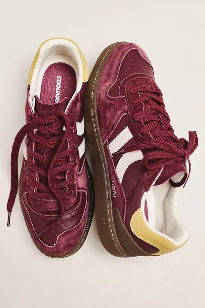 Coolway Goal Sneakers In Purple