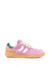 Coolway Goal Suede Sneakers In Pink