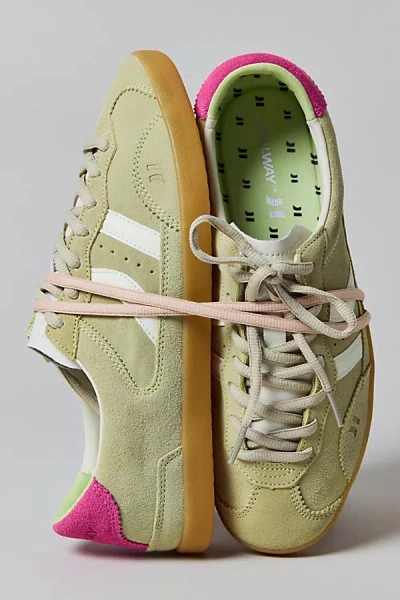 Coolway Kizuna Suede Sneaker In Sage, Women's At Urban Outfitters In Green