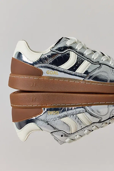 Coolway Women's Goal Silver Metallic Sneaker In Silver Metallic, Women's At Urban Outfitters In Multi