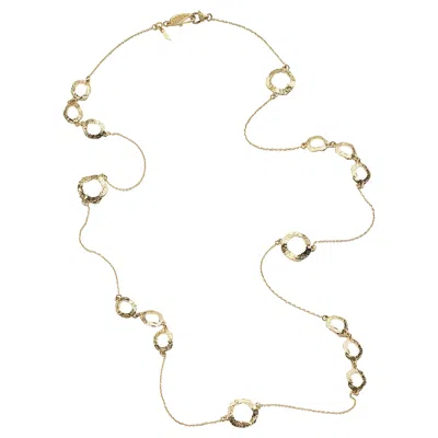 Pre-owned Coomi 20k Flower Necklace With Diamonds In Multi