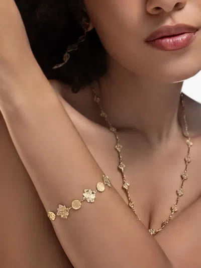 Coomi Trinetra Diamond Bracelet In Gold