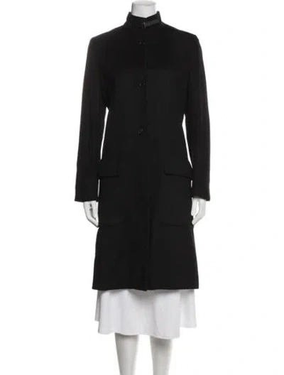 Pre-owned Co-op Coat In Black