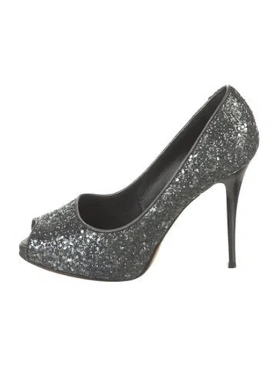 Pre-owned Co-op Glitter Pumps In Multi