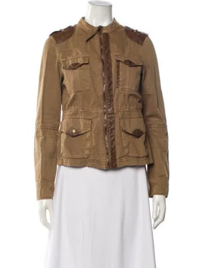 Pre-owned Co-op Utility Jacket In Brown