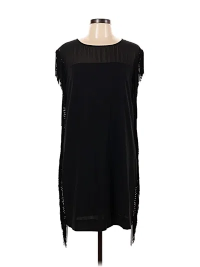 Pre-owned Cooper & Ella Casual Dress In Black