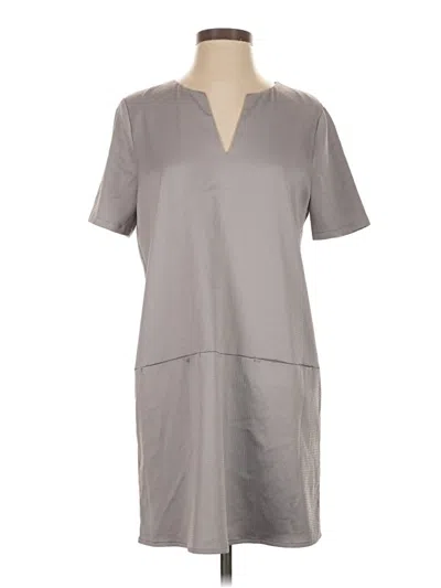 Pre-owned Cooper & Ella Casual Dress In Gray