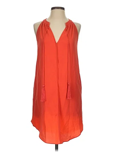 Pre-owned Cooper & Ella Casual Dress In Orange