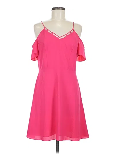 Pre-owned Cooper & Ella Casual Dress In Pink