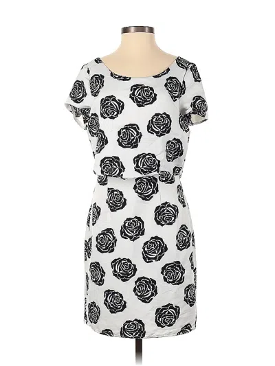 Pre-owned Cooper & Ella Casual Dress In White