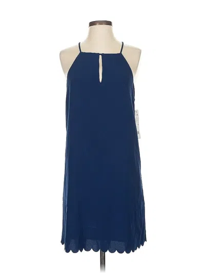 Pre-owned Cooper & Ella Cocktail Dress In Blue