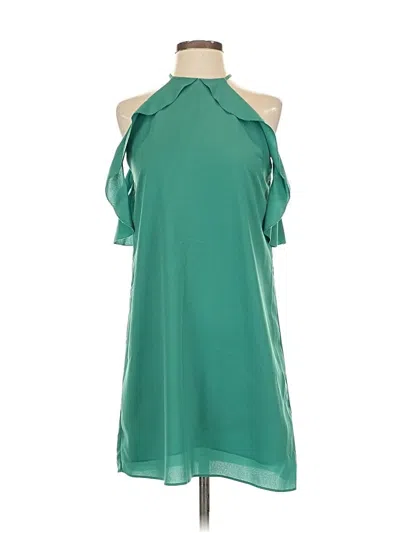 Pre-owned Cooper & Ella Cocktail Dress In Green