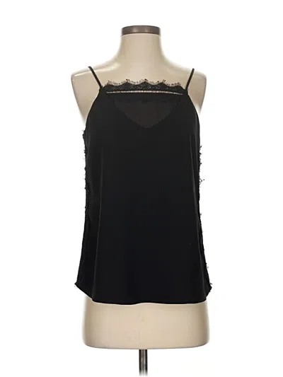Pre-owned Cooper & Ella Sleeveless Blouse In Black