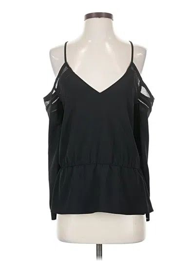 Pre-owned Cooper & Ella Sleeveless Blouse In Black