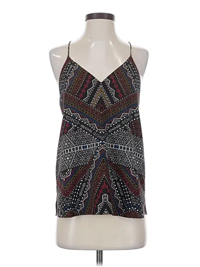 Pre-owned Cooper & Ella Sleeveless Blouse In Black