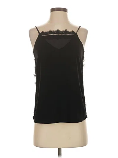 Pre-owned Cooper & Ella Sleeveless Blouse In Black