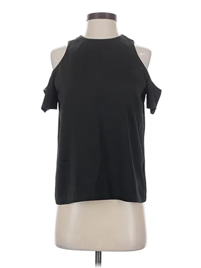 Pre-owned Cooper & Ella Sleeveless Blouse In Black
