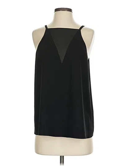 Pre-owned Cooper & Ella Sleeveless Blouse In Black