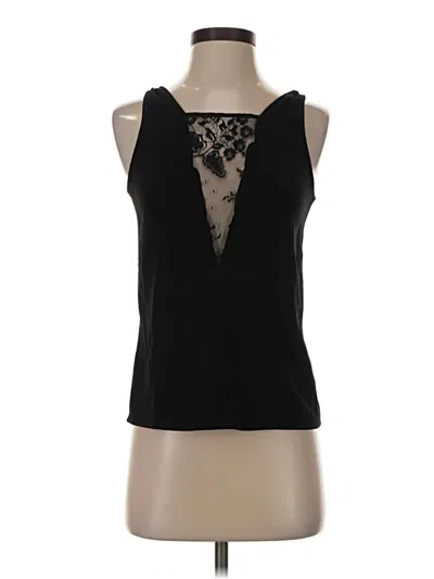 Pre-owned Cooper & Ella Sleeveless Blouse In Black
