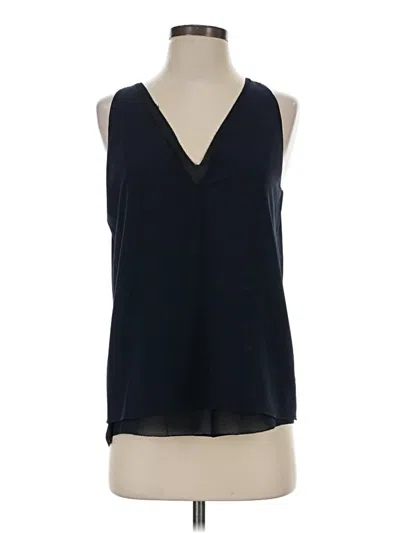 Pre-owned Cooper & Ella Sleeveless Blouse In Blue