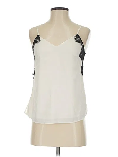 Pre-owned Cooper & Ella Sleeveless Blouse In Ivory
