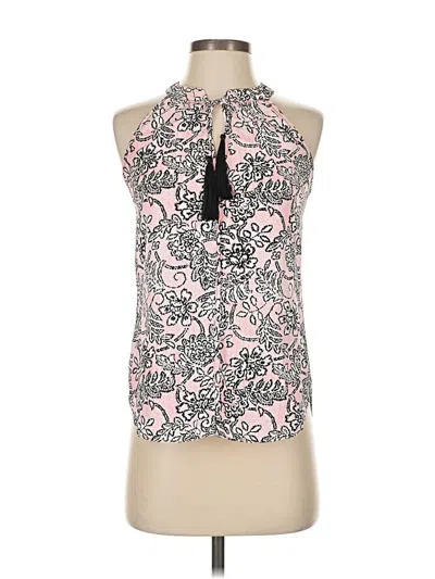 Pre-owned Cooper & Ella Sleeveless Blouse In Pink