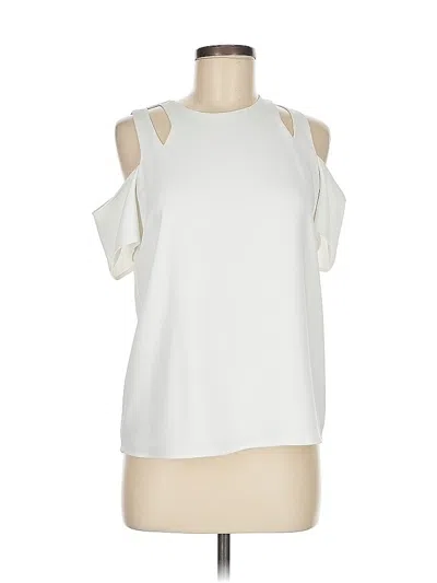Pre-owned Cooper & Ella Sleeveless Blouse In White