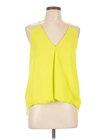 Pre-owned Cooper & Ella Sleeveless Blouse In Yellow