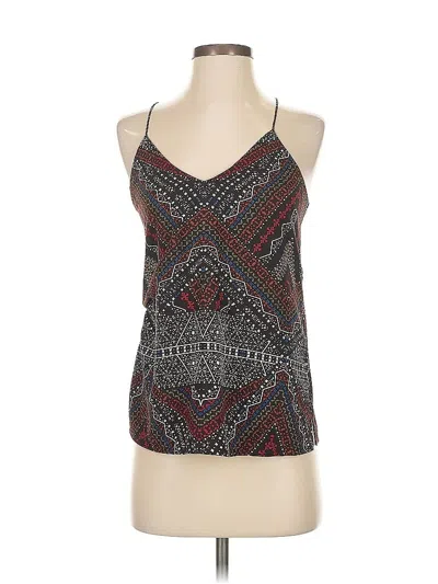 Pre-owned Cooper & Ella Sleeveless Top Brown Halter Neckline Tops