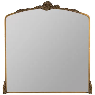 Cooper Classics Adeline Antique Gold 38" X 39" Ornate Wall Mirror