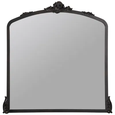 Cooper Classics Adeline Bronze 37 3/4" X 39" Ornate Wall Mirror