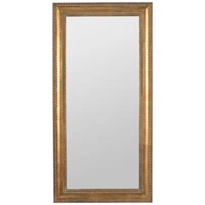 Cooper Classics Bradley Gold Floor Mirror