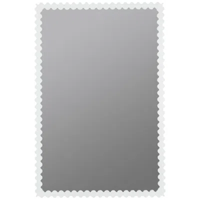 Cooper Classics Bria Hammel White 30" X 45" Wall Mirror