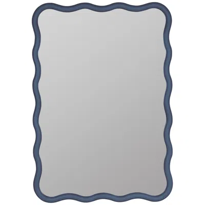 Cooper Classics Candace Denim 28" X 40" Wall Mirror
