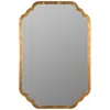 Cooper Classics Carol Gold Leaf 23 3/4" X 35 3/4" Rectangular Wall Mirror