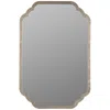 Cooper Classics Carol Silver Leaf 23 3/4" X 35 1/2" Rectangular Wall Mirror