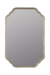 Cooper Classics Carol Wall Mirror In Silver