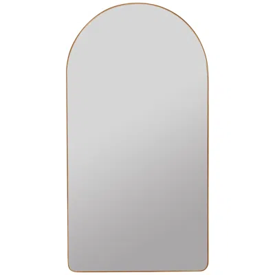Cooper Classics Colca Gold 16 1/4" X 30 3/4" Medicine Cabinet Arched Mirror