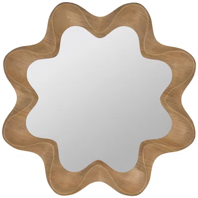 Cooper Classics Emerson Natural 36" Sunburst Wall Mirror