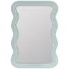 Cooper Classics Frances Iceberg 28" X 40" Wavy Rectangular Wall Mirror