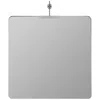 Cooper Classics Frida Silver 40" X 48" Square Wall Mirror