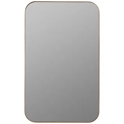Cooper Classics Hadley Gold Medicine Cabinet, Recess And Surface Mount