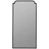 Cooper Classics Heidi Black Metal 23 3/4" X 47 1/2" Rectangular Wall Mirror